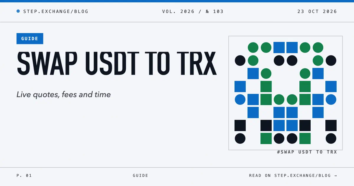 How to Swap USDT to TRX: Get TRX for Tron Fees