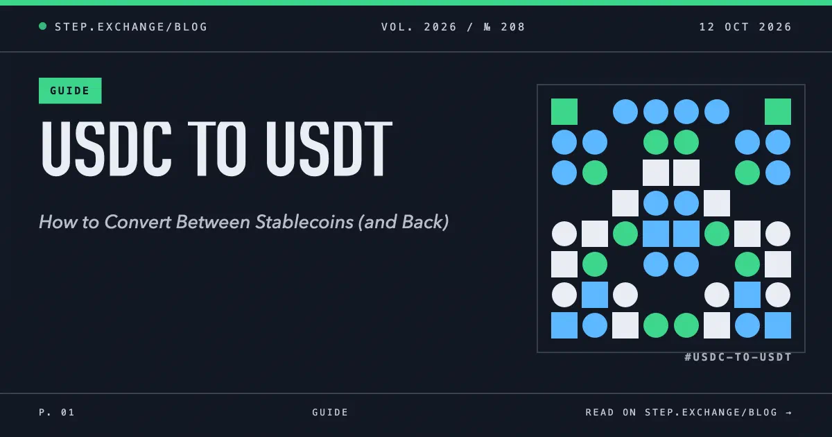 USDC to USDT: How to Convert Between Stablecoins (and Back)