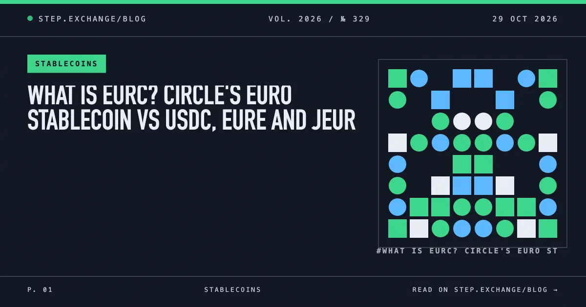 What Is EURC? Circle's Euro Stablecoin vs USDC, EURe and jEUR