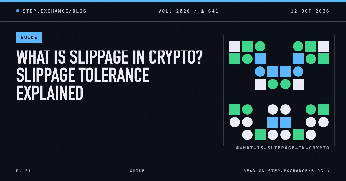 What Is Slippage in Crypto? Slippage Tolerance Explained